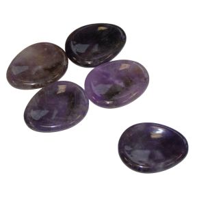 Amethyst Thumb Stone