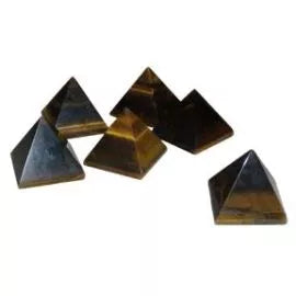 Tiger Eye Pyramid