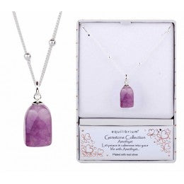 Amethyst Gemstone Necklace