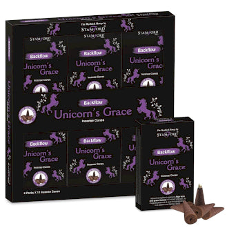 Unicorn's Grace Backflow Incense Cones