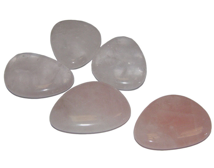 Rose Quartz Thumb Stone