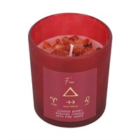 Fire Juniper Berry Scented Candle