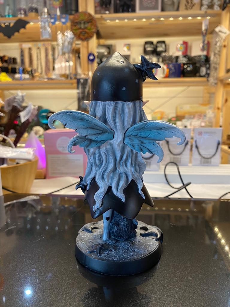 Black Stars Fairy Figurine