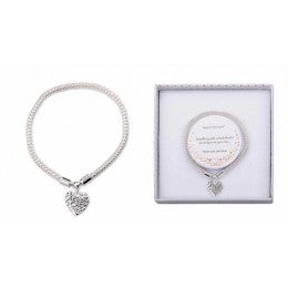 Tree of Life Heart Bracelet