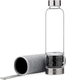 Drinking Bottle with Obsidian