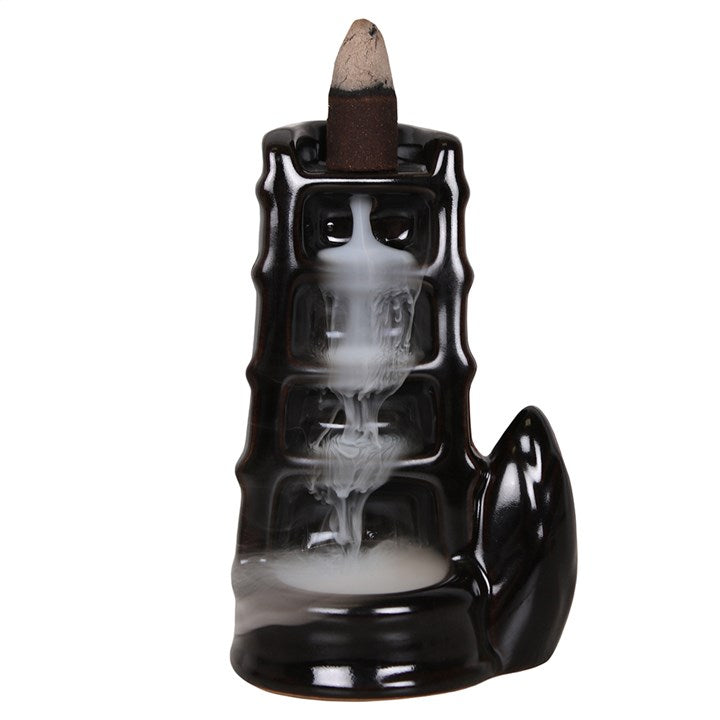 Spilt Bamboo Fountain Backflow Incense Burner