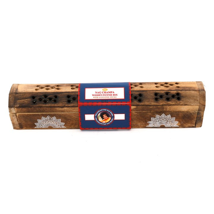 NAG Champa Wooden Incense Box