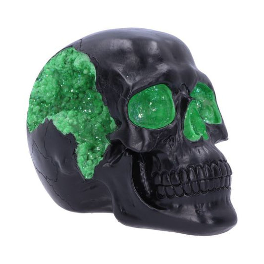 Geode Green Skull