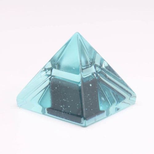 Blue Obsidian Pyramid