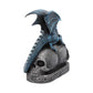 Blue Dragon and Skulls Year Keeper