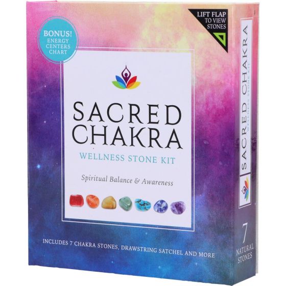 Sacred Chakra Wellness Stones Kit