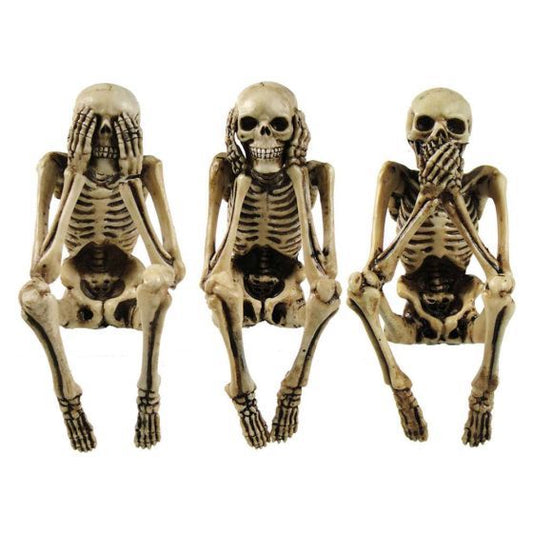 Three Wise Skeleton