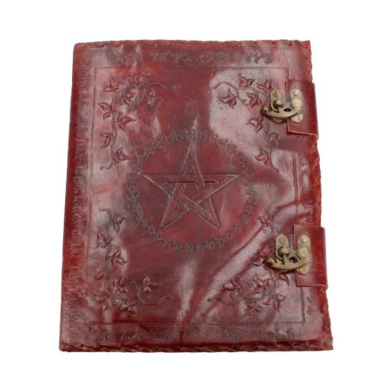 Leather Journal Large Book of Shadows