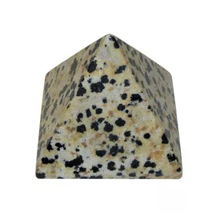 Dalmatian Jasper Pyramid